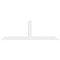 Ekena Millwork Portland Architectural Grade PVC Gable Bracket, 72"W x 24"H x 2"D x 4"F, 8/12 Pitch GBP072X24X0204POR00 - alternate 2